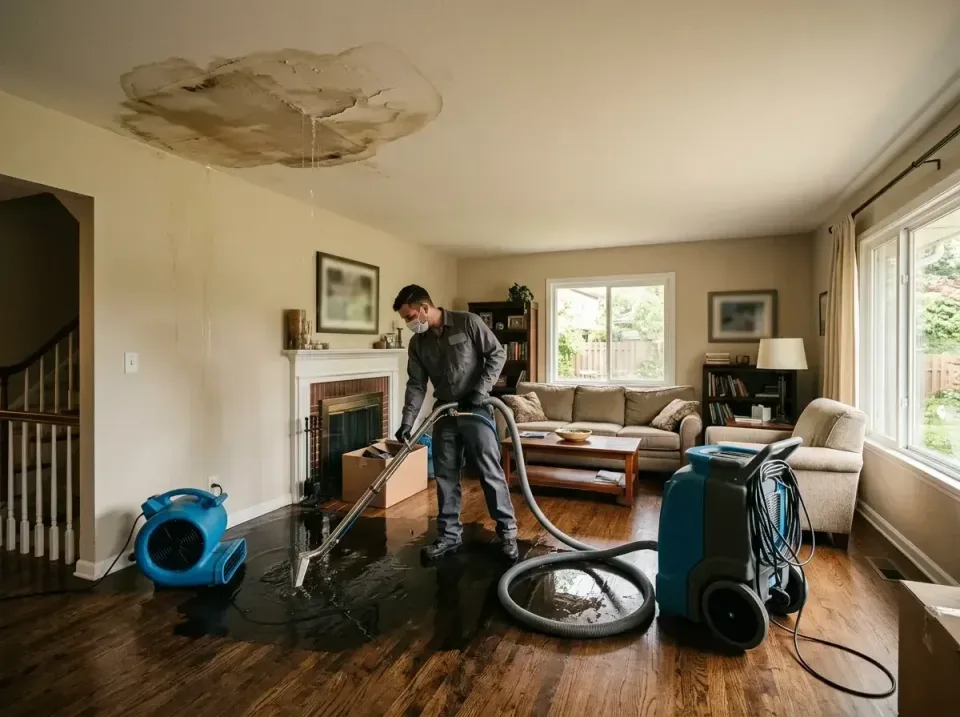 attic-pipe-burst-ceiling-drip-008 — frequently asked questions, Water Damage Restoration & Carpet Care in Malvern, PA